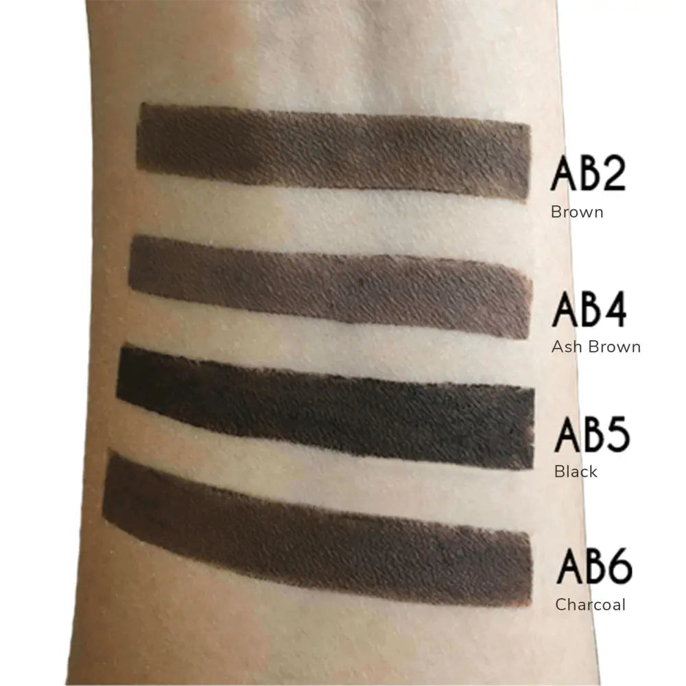 MIANIMED premium black eyebrow pencil brush for skincare routines.