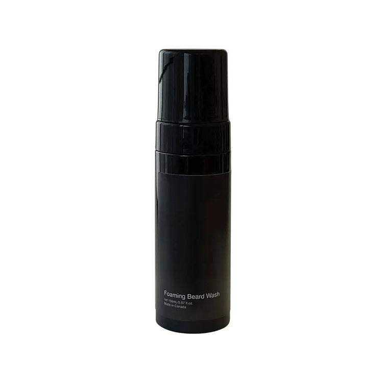 MIANIMED Premium Foaming Beard Wash Skincare Product in Black Bottle
