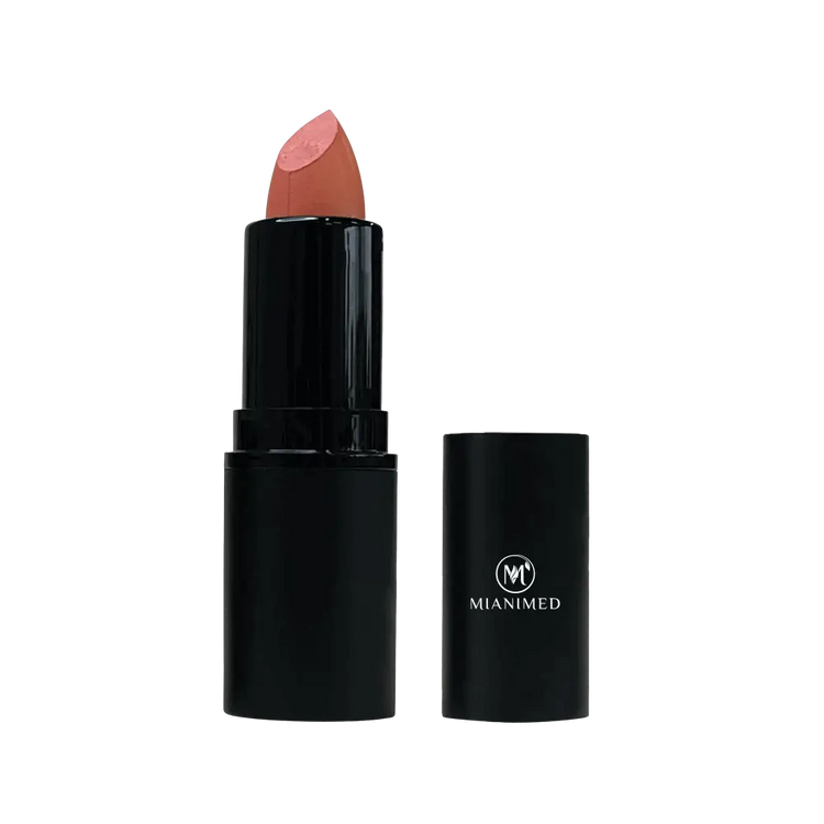 MIANIMED premium skincare lipstick in elegant black packaging