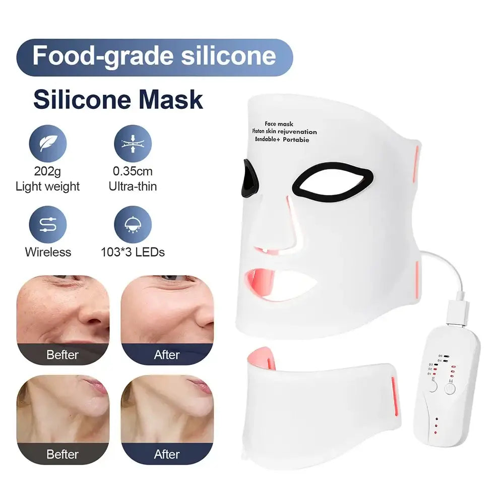 MIANIMED Silicone LED Mask Face