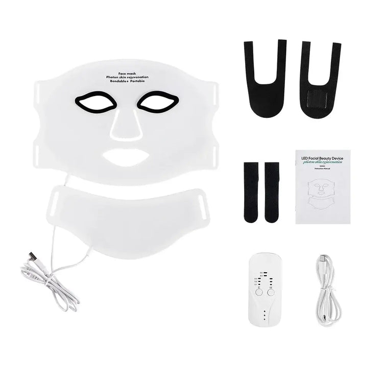 MIANIMED Silicone LED Mask Face - WHITE