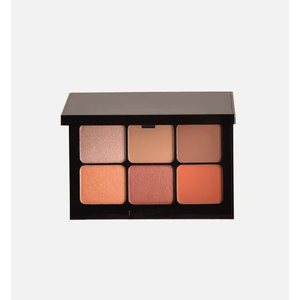Premium MIANIMED skincare palette featuring six vibrant shades for a flawless finish.